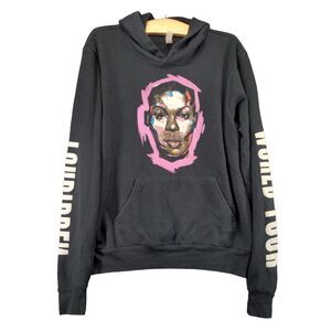 Todrick Forbidden World Tour Pullover Hoodie Mens Size Small Black Graphic Logo
